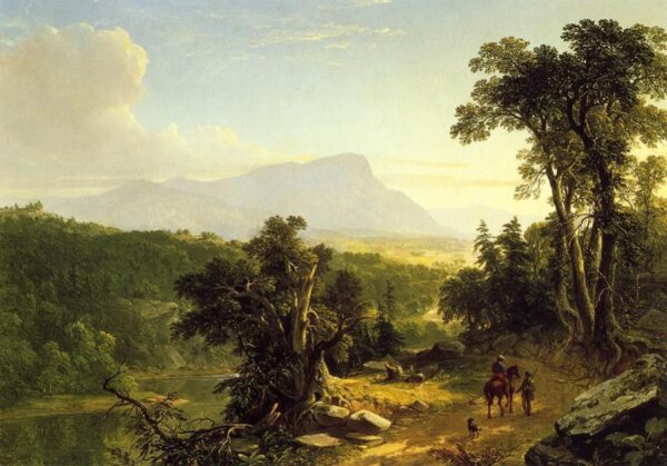 Landscape – Composition – In the Catskills by Asher B Durand, hand-painted oil painting reproduction