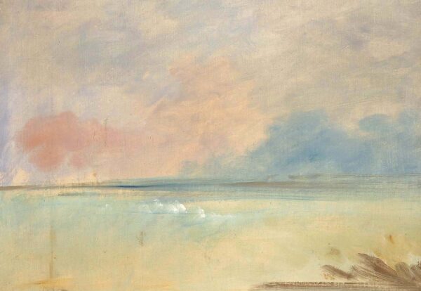 Landscape Background by George Catlin, hand-painted oil painting reproduction