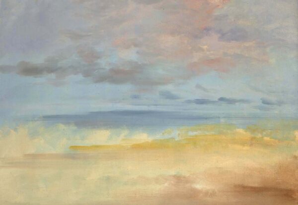 Landscape Background b by George Catlin, hand-painted oil painting reproduction
