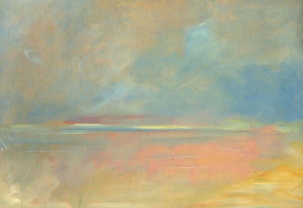 Landscape Background c by George Catlin, hand-painted oil painting reproduction