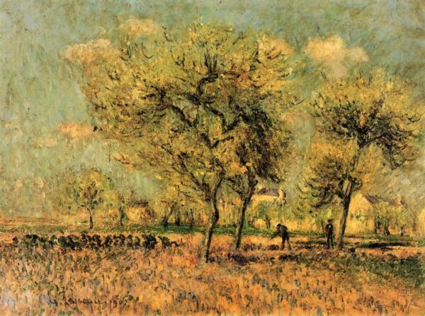Landscape II by Gustave Loiseau, hand-painted oil painting reproduction