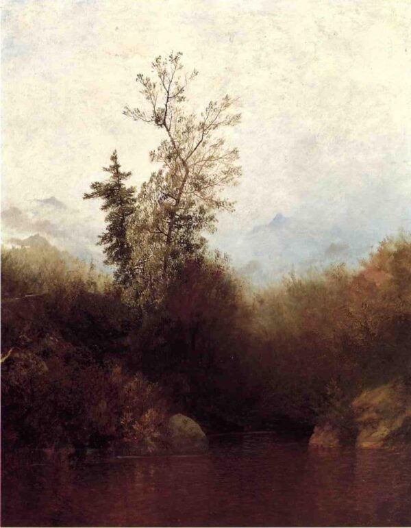 Landscape III by John Frederick Kensett, hand-painted oil painting reproduction