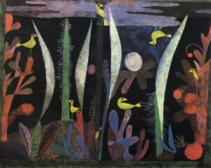 Landscape with Yellow Birds by Paul Klee, hand-painted oil painting reproduction