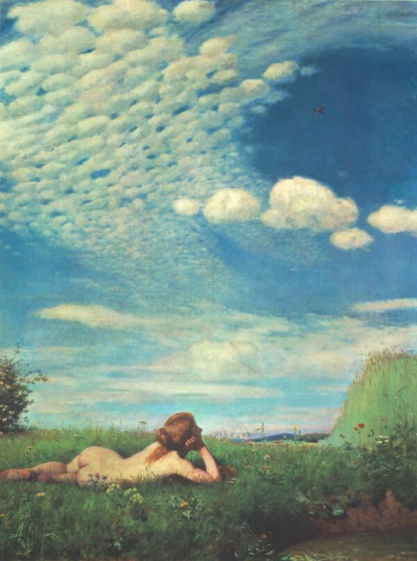 Lark by Pál Szinyei Merse, hand-painted oil painting reproduction