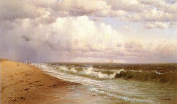 Late Afternoon by Francis Silva, hand-painted oil painting reproduction