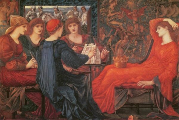 Laus Veneris by Edward Burne-Jones, hand-painted oil painting reproduction