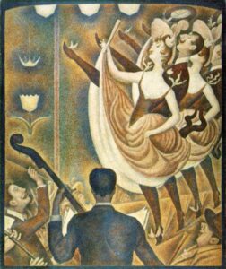 Le Chahut by Georges Pierre Seurat, hand-painted oil painting reproduction