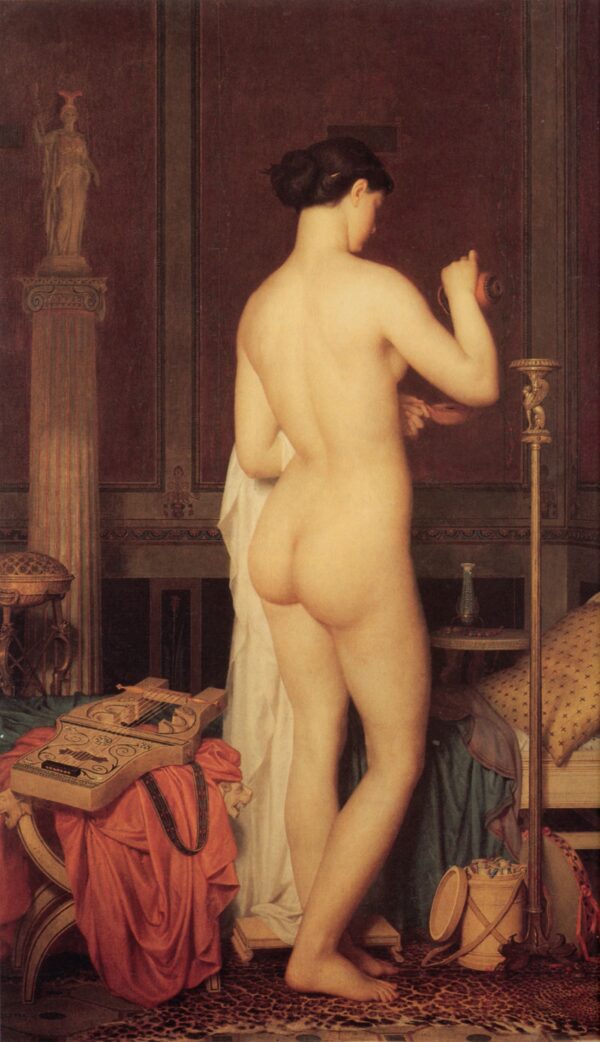 Le Coucher de Sapho by Charles Gleyre, hand-painted oil painting reproduction