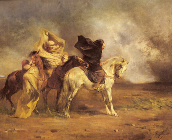 Le Simoon by Fromentin, hand-painted oil painting reproduction