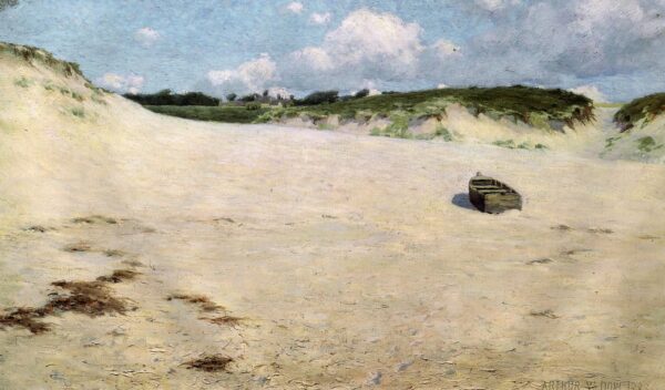 Les Sables de Raguenes 1888 by Arthur Wesley Dow, hand-painted oil painting reproduction