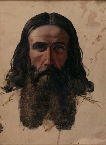 Life Study (Head of Christ) by William Dyce, hand-painted oil reproduction