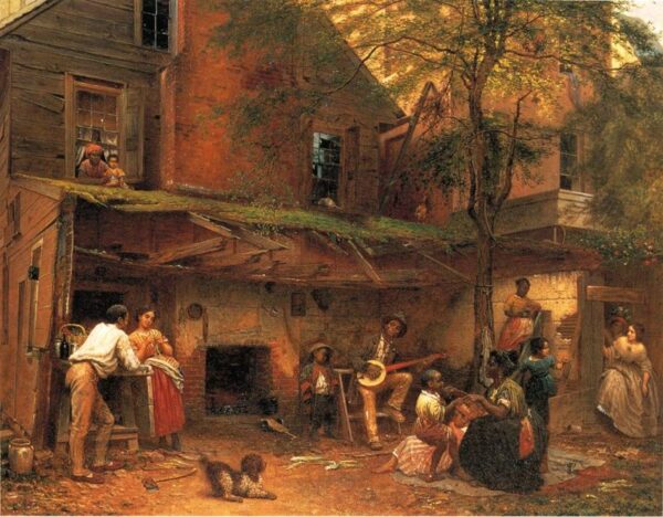 Life in the South by Eastman Johnson, hand-painted oil painting reproduction