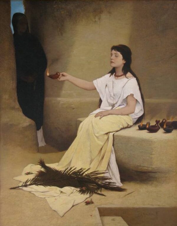 Light by Gabriel Cornelius Ritter von Max, hand-painted oil painting reproduction