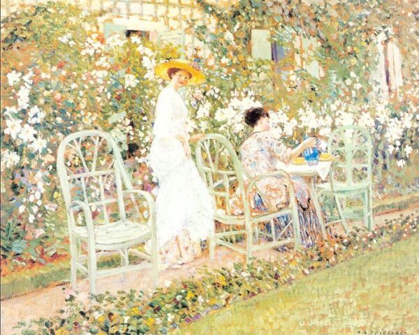 Lilies by Frederick Carl Frieseke, hand-painted oil painting reproduction