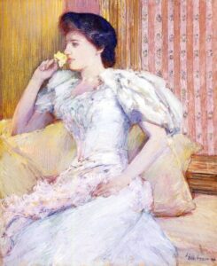 Lillie by Frederick Childe Hassam, hand-painted oil painting reproduction