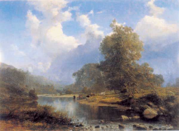Limache by Thomas Jacques Somerscales, hand-painted oil reproduction