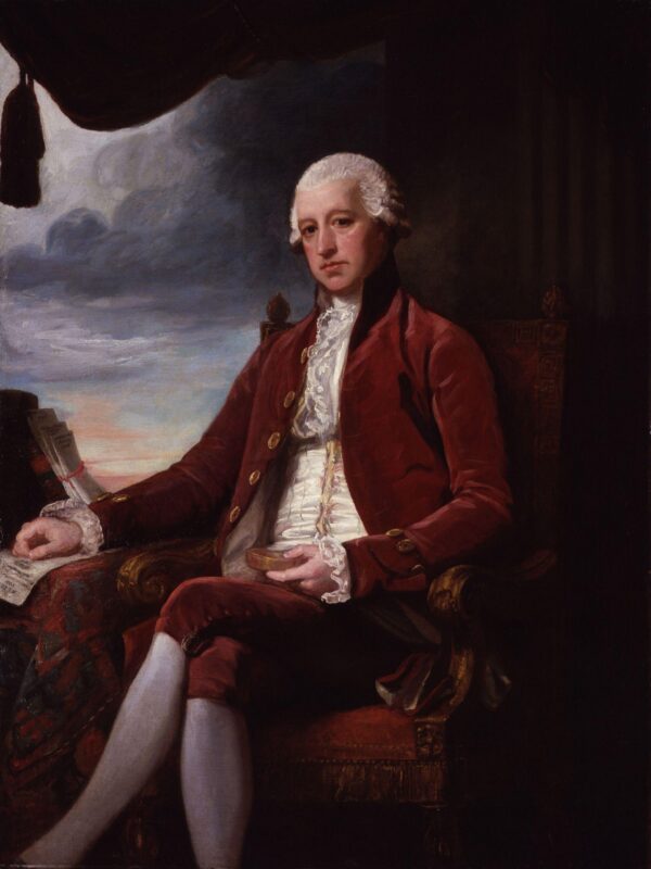 Charles Jenkinson, 1st Earl of Liverpool by George Romney, hand-painted oil painting reproduction