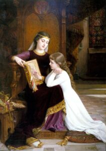 Long Ago by Émile Munier, hand-painted oil painting reproduction