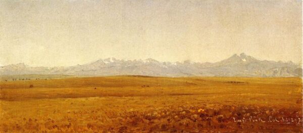 Long’s Peak, Colorado by Sanford Robinson Gifford, hand-painted oil painting reproduction