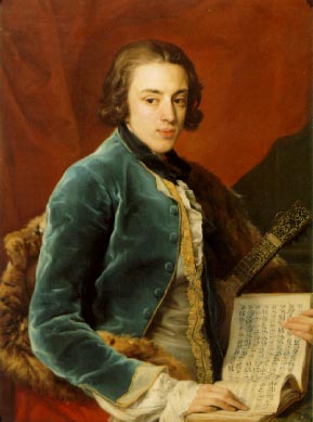 Lord Brudenell by Pompeo Batoni, hand-painted oil reproduction