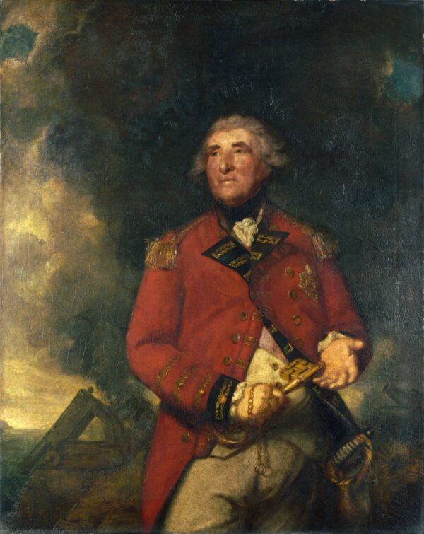 Lord Heathfield of Gibraltar by Joshua Reynolds, hand-painted oil painting reproduction
