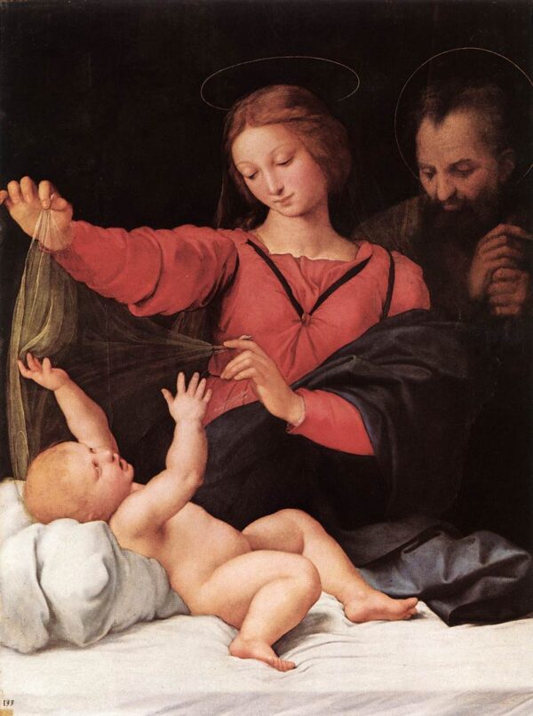 Madonna of Loreto by Raphael Sanzio, hand-painted oil painting reproduction