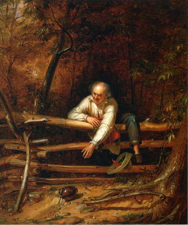 Loss and Gain by William Sidney Mount, hand-painted oil painting reproduction