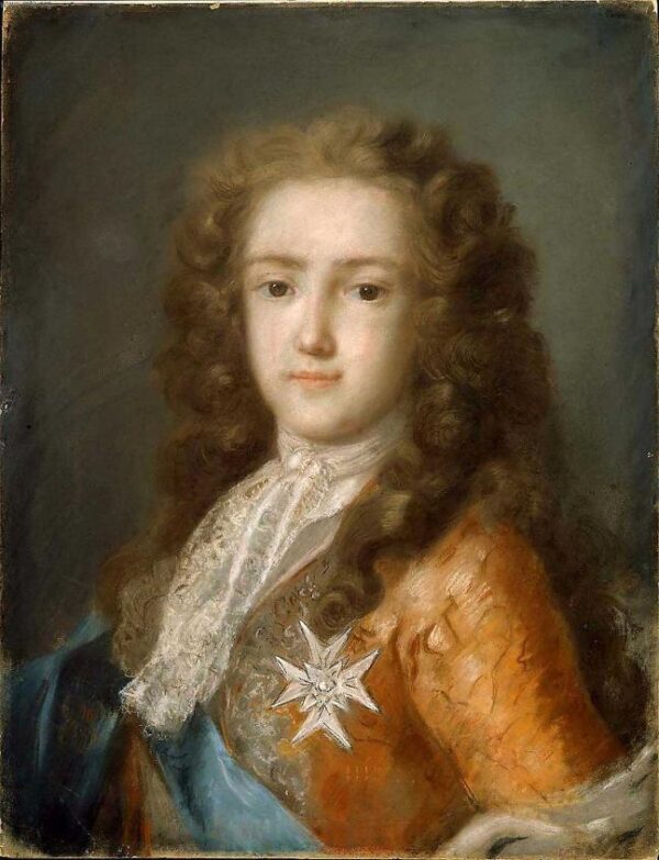 Louis XV as Dauphin by Rosalba Carriera, hand-painted oil painting reproduction