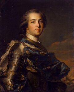 Louis XV of France by Jean-Marc Nattier, hand-painted oil painting reproduction