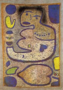 Love Song by the Full Moon by Paul Klee, hand-painted oil painting reproduction