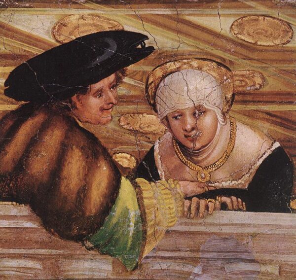 Lovers by Albrecht Altdorfer, hand-painted oil painting reproduction