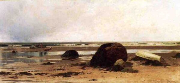 Low Tide b by Alfred Thompson Bricher, hand-painted oil painting reproduction
