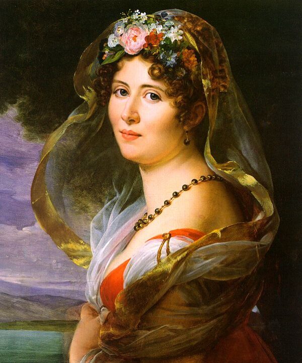 Constance Ossolinska Lubienska by François Gérard, hand-painted oil painting reproduction