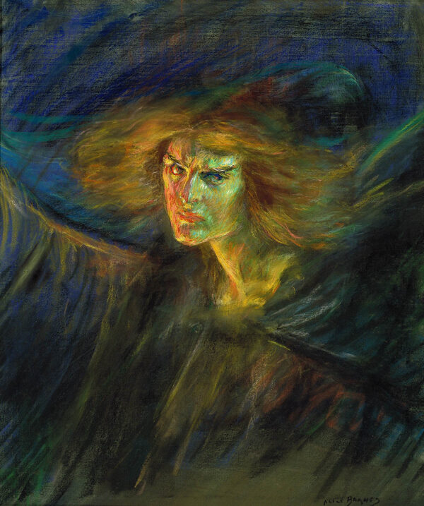 Lucifer (Natalie Clifford Barney) by Alice Pike Barney, hand-painted oil painting reproduction