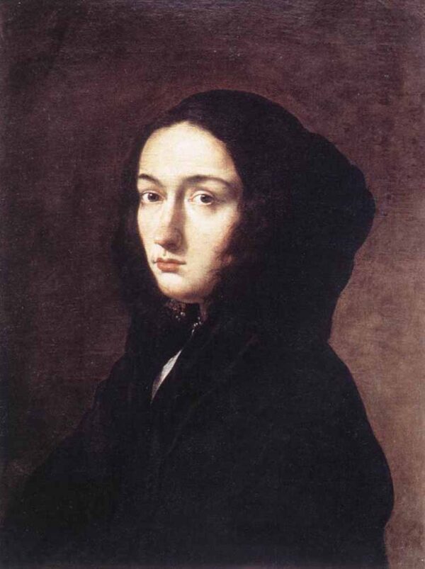 Portrait of the Artist’s Wife, Lucrezia by Salvator Rosa, hand-painted oil painting reproduction