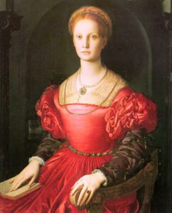 Lucrezia Panciatichi by Agnolo Bronzino, hand-painted oil painting reproduction