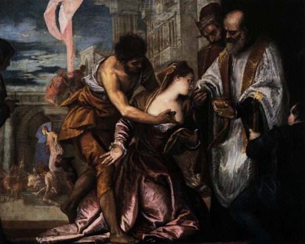 The Martyrdom and Last Communion of Saint Lucy by Paolo Veronese, hand-painted oil painting reproduction