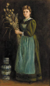 Lucy Hill by Arthur Hughes, hand-painted oil painting reproduction