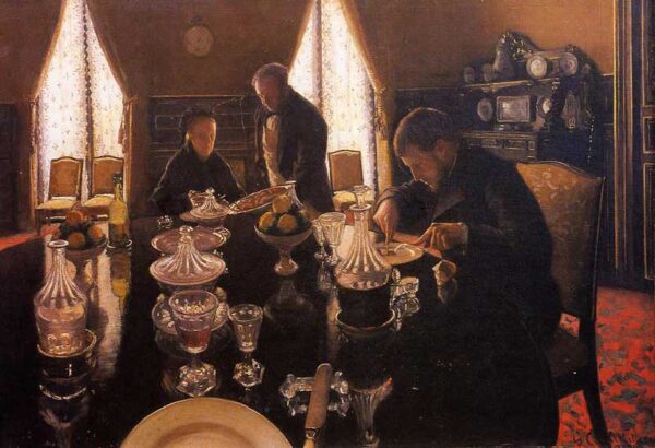 Luncheon by Gustave Caillebotte, hand-painted oil painting reproduction