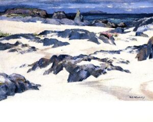 Lunga from Iona by Francis Cadell, hand-painted oil painting reproduction