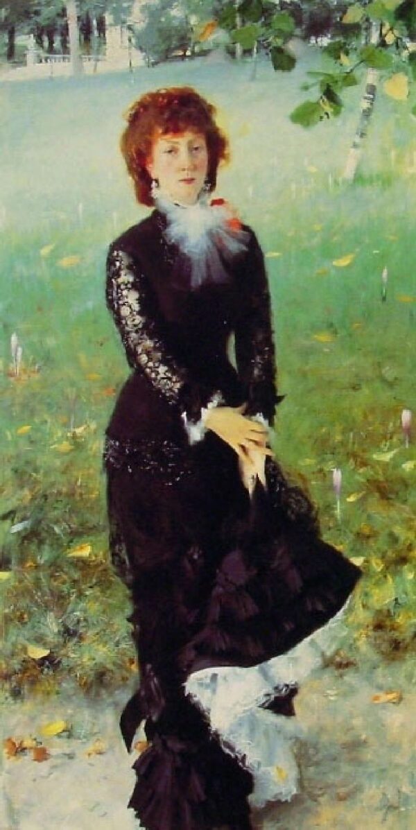 Madame Edouard Pailleron by John Singer Sargent, hand-painted oil painting reproduction