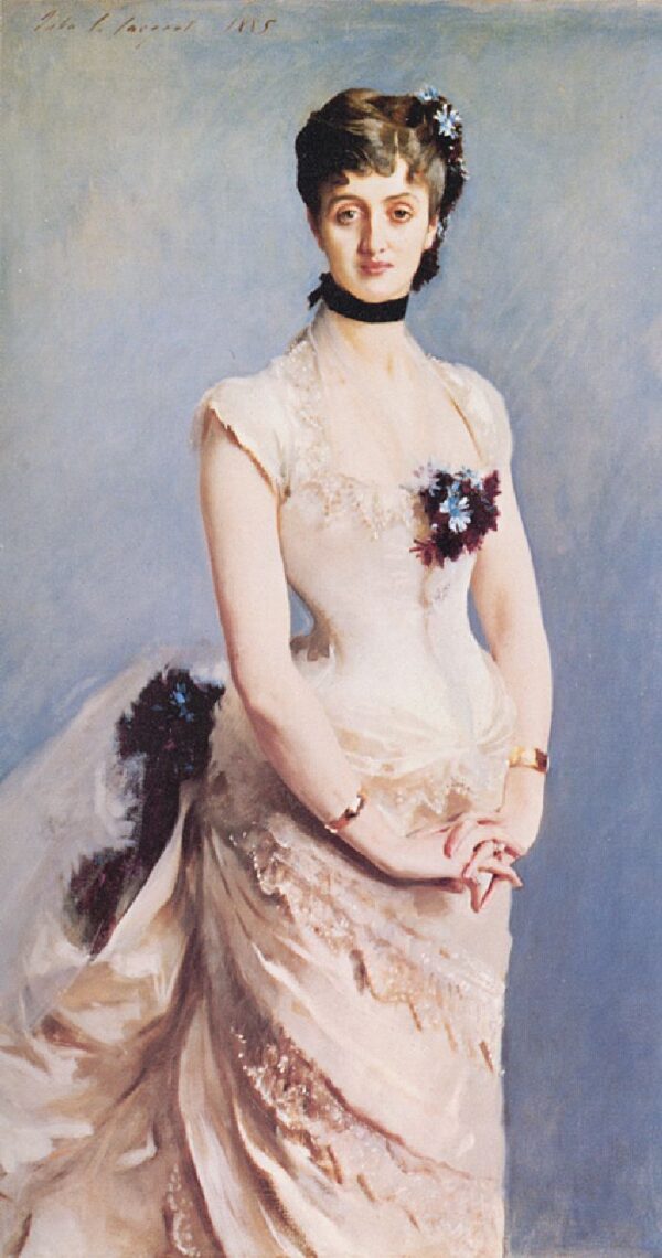 Madame Paul Poirson by John Singer Sargent, hand-painted oil painting reproduction