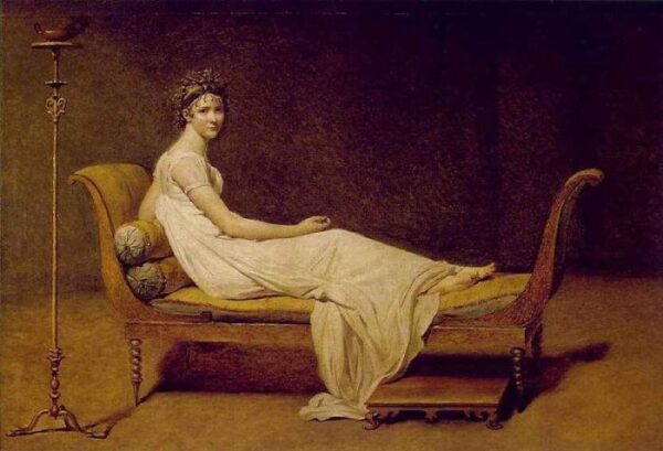 Madame R by Jacques-Louis David, hand-painted oil painting reproduction