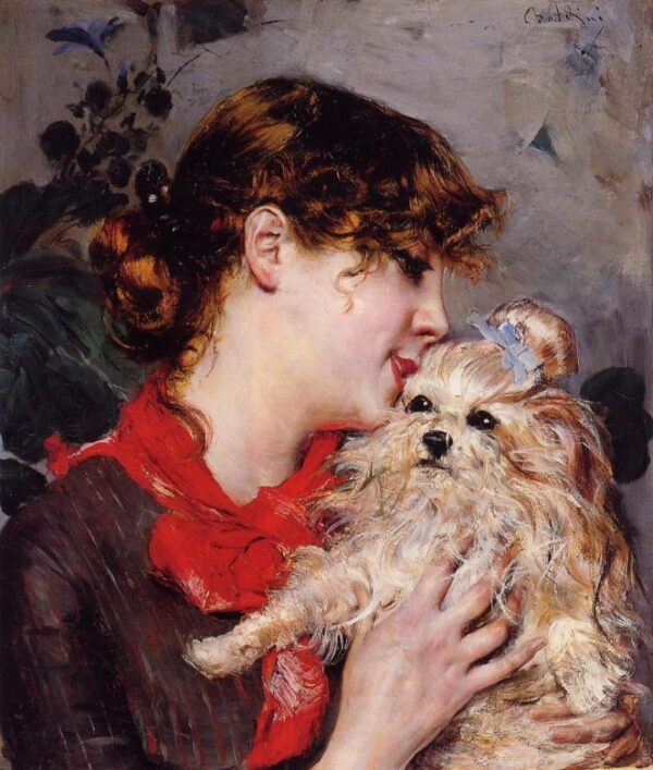 Madame Rejane by Giovanni Boldini, hand-painted oil painting reproduction
