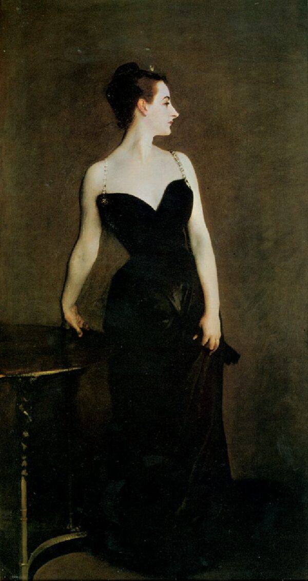 Madame X by John Singer Sargent, hand-painted oil painting reproduction