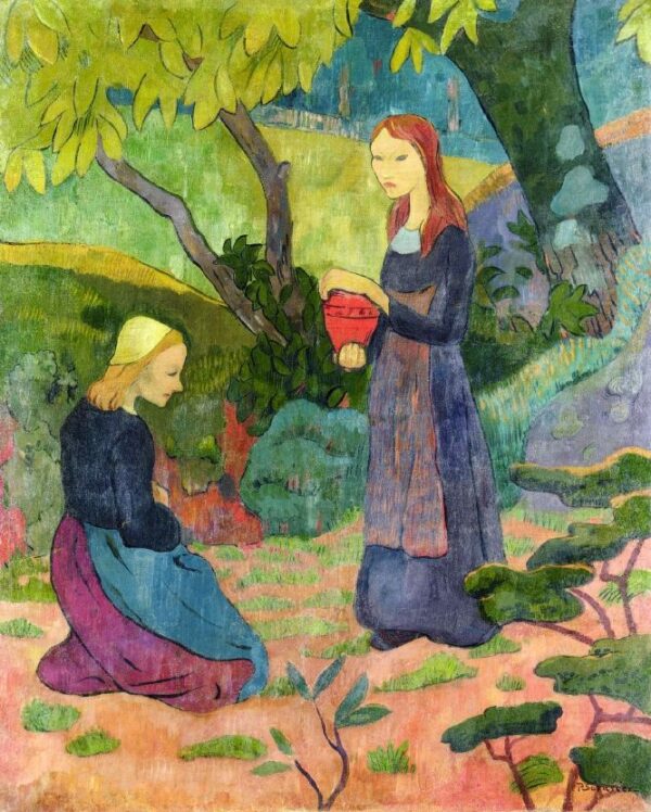 Madeline with the Offering by Paul Sérusier, hand-painted oil painting reproduction