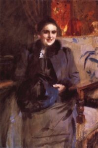 Mademoiselle Antoinette May by Anders Zorn, hand-painted oil painting reproduction
