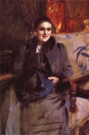 Mademoiselle Antoinette May by Anders Zorn, hand-painted oil reproduction