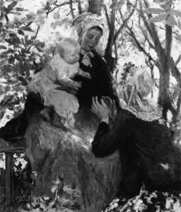 Madonna by Gari Melchers, hand-painted oil painting reproduction