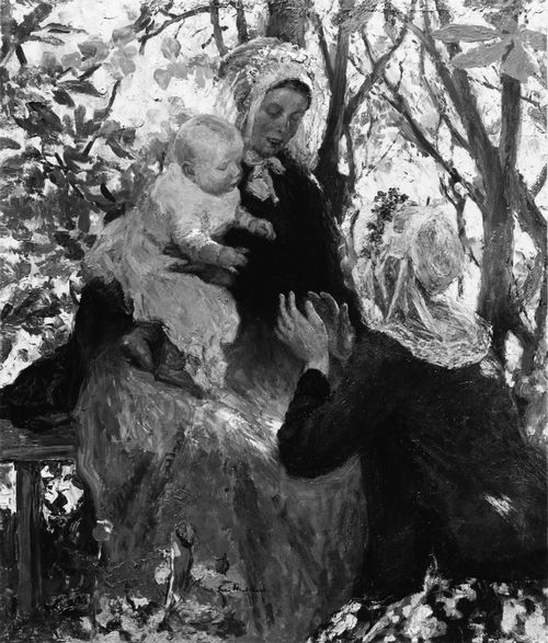 Madonna by Gari Melchers, hand-painted oil reproduction